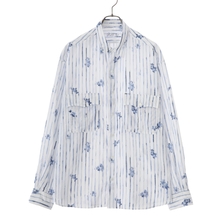 Porter Classic ROLL UP 水彩 STRIPE SHIRT PC-016-2216画像