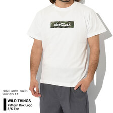 Wild Things Pattern Box Logo S/S Tee WT23046K画像