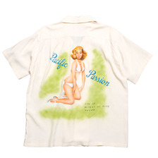 Buzz Rickson's AIRBRUSH HAND PAINT S/S SHIRT "PACIFIC PASSION" BR39106画像