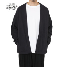 GOLD SILK NEP TWILL NO COLLAR CARDIGAN 23A-GL15254画像