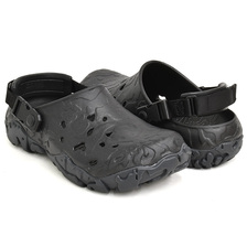 crocs ALL-TERRAIN ATLAS CLOG BLACK / BLACK 208391-060画像