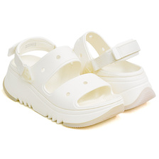 crocs CLASSIC HIKER XSCAPE SANDAL WHITE 208181-100画像