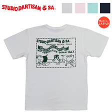 STUDIO D'ARTISAN 定番ロゴプリントTシャツ 8119画像