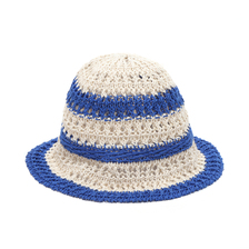 ANNA SUI NYC ニットボーダー バケハ BLUE 23SS-ANHT04画像