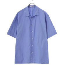 ATON SUVIN BROAD OVERSIZED SHIRT BLAGSM0400画像