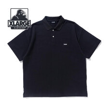 X-LARGE STANDARD LOGO BIG POLO SHIRT 101232013005画像