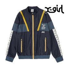 X-girl WE LEAGUE RETRO TRACK JACKET 105236021001画像