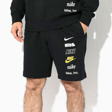 NIKE Club+ FT M Logo Short Black FB8831-010画像