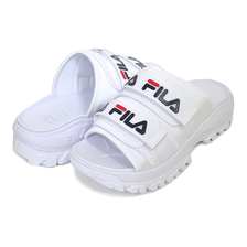 FILA OUTDOOR SLIDE WHITE/NAVY/RED 5SM01799-125画像