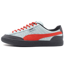 PUMA CLYDE RUBBER PAM "PERKS AND MINI" LIGHT AQUA/WARM EARTH 390450-01画像