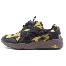 PUMA DISC BLAZE LEOPARD LIGHT STRAW/CHOCOLATE 391960-01画像