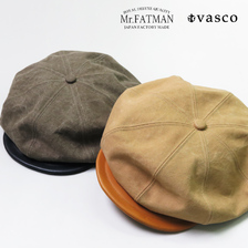Mr.FATMAN &times; vasco JOHNNY OX LEATHER CASQUETTE 5231010画像