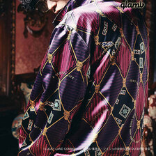 glamb &times;ジョジョの奇妙な冒険 ダイヤモンドは砕けない Killer Queen JKT GB0223-JJ09画像