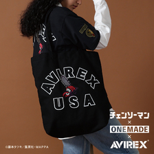 チェンソーマン &times; ONE MADE &times; AVIREX TOTE BAG 7833176005画像
