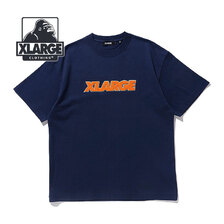 X-LARGE CHENILLE STANDARD LOGO S/S TEE 101232011023画像