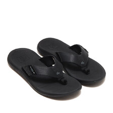 REEF SANTA ANA ALL BLACK CJ0378画像