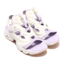 Reebok INSTAPUMP FURY SANDAL ZIP chalk/purple oasis/soft ecru H06198画像