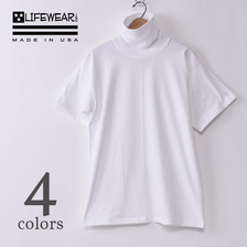 LIFEWEAR TURTLE NECK SHORT SLEEVE T-SHIRT画像