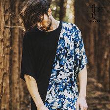 NO ID. BLACK アブストラクト切替ルーズT 452006-471T画像