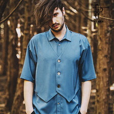 NO ID. BLACK ベストレイヤードBIG-SH 452006-455S画像