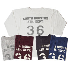 WAREHOUSE Lot 4063 7分袖フットボールT SOUTH HOUSTON画像