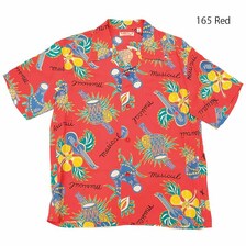 SUN SURF RAYON HAWAIIAN SHIRT "HAWAII MUSICAL" SS39018画像