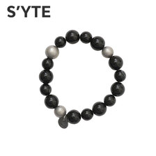 S'YTE Onyx Bead Bracelet BLACK画像