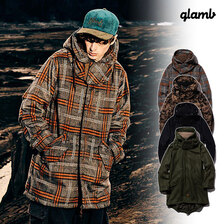 glamb Hi Neck Mods Coat GB0323-JKT08画像