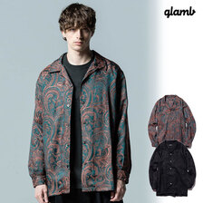 glamb Open Collar Paisley SH GB0323-SH07画像