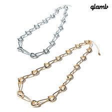 glamb Pin Chain Necklace GB0323-AC12画像