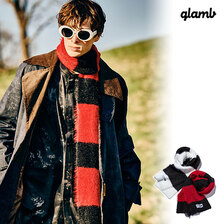 glamb Fuzzy Border Muffler GB0323-AC02画像