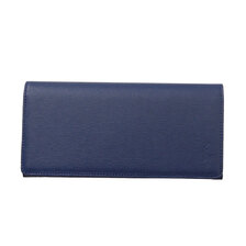 POLO RALPH LAUREN P-1011ORIN LEATHER LONG WALLET BLUE画像