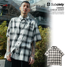 Subciety OMBRE CHECK SHIRT 104-22889画像