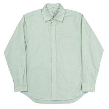 Workers Modified Wide Spread Shirt, American Sea Island Cotton OX画像