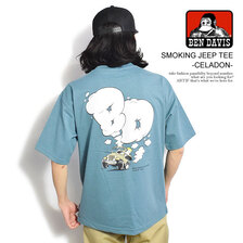 BEN DAVIS SMOKING JEEP TEE C-23580007画像