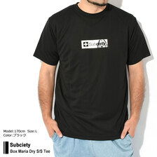 Subciety Box Maria Dry S/S Tee 114-40077画像