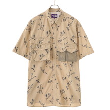 THE NORTH FACE PURPLE LABEL Polyester Linen Field H/S Shirt NT3322N画像