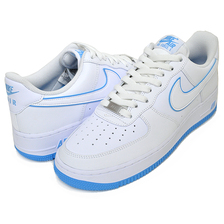 NIKE AIR FORCE 1 07 white/university blue-wht DV0788-101画像