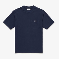LACOSTE TH5807L OUTLINE CLOCK POCKET TEE SHIRTS画像