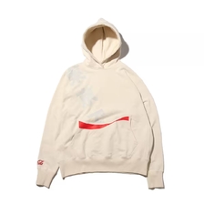 COCA-COLA TOKYO LOGO HOODIE OFF WHITE画像