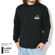 X-LARGE Old OG L/S Tee 101231011011画像