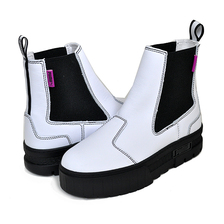 PUMA MAYZE CHELSEA POP WNS PUMA WHITE-PUMA BLACK 384549-01画像