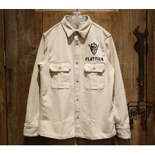 FREEWHEELERS UNION SPECIAL OVERALLS &ldquo;FUELER "El Mirage DRY LAKE V8 FLATTIES"&rdquo; Original Cotton Hard Twist Kersey 2323004画像