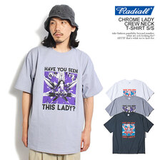 RADIALL CHROME LADY - CREW NECK T-SHIRT S/S RAD-23SS-TEE008画像