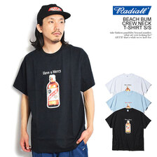 RADIALL BEACH BUM - CREW NECK T-SHIRT S/S RAD-23SS-TEE007画像