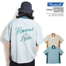 RADIALL HAMMOND - OPEN COLLARED SHIRT S/S RAD-23SS-SH008画像