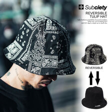 Subciety REVERSIBLE TULIP HAT 104-86906画像