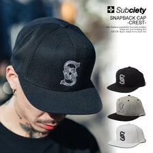 Subciety SNAPBACK CAP-CREST- 104-86904画像