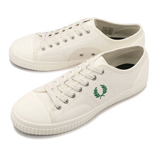 FRED PERRY HUGHES LOW CANVAS LIGHT ECRU B4365-D06画像