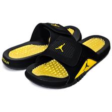 NIKE JORDAN HYDRO IV RETRO THUNDER black/tour yellow 532225-017画像
